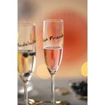 Flûte à champagne Presente Best Friends Verre cristallin - Multicolore