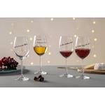 Weinglas Presente 460 Gute Laune Kristallglas - Mehrfarbig