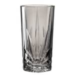 Drinkglas Capri (set van 4) kristalglas - Grijs - Capaciteit: 0.4 L