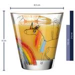 Drinkglas Bambini Regenboog (set van 6) kristalglas - meerdere kleuren