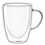 Mugs Duo (lot de 4) Verre borosilicate - Transparent - Capacité : 0.2 L