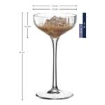 Coupes Poesia (lot de 6) Verre cristallin - Transparent