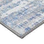 Kurzflorteppich Punto Polyester - Creme / Blau - 120 x 170 cm