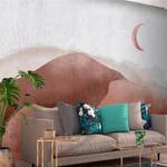 Vlies Fototapete Desert in the Moonlight Premium Vlies - Braun - 200 x 140 cm