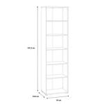 Open kantoorkast Wisla Wit - 54 x 198 cm