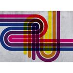 Vlies Fototapete Technicolor Premium Vlies - Mehrfarbig - 100 x 70 cm