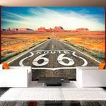 Vlies-fotobehang Route 66 premium vlies - meerdere kleuren