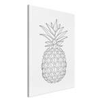 Quadro Fruity Sketch Tela - Nero / Bianco