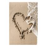 Afbeelding Wave of Love canvas - bruin