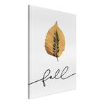 Afbeelding Unusual Leaf canvas - meerdere kleuren