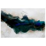 Wandbild Rift of Blue Leinwand - Grau - 120 x 80 cm