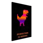 Afbeelding Perfection Is Boring canvas - meerdere kleuren