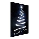 Afbeelding Magic Time canvas - zwart