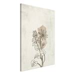 Afbeelding Outline of Nature canvas - beige
