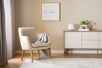 Poltrona lounge NICHOLAS Tessuto Stefka: beige