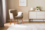 Loungefauteuil NICHOLAS Corduroy Winka: Beige