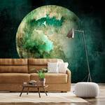 Fotomurale Green Pangea Tessuto non tessuto premium - Multicolore - Larghezza: 450 cm