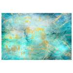 Wandbild Emerald Ocean Leinwand - Grün - 90 x 60 cm