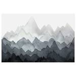 Wandbild Dignified Rhythm of Nature Leinwand - Schwarz / Weiß - 120 x 80 cm