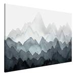 Afbeelding Dignified Rhythm of Nature canvas - zwart/wit - 90 x 60 cm