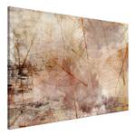 Wandbild Imprint of Nature Leinwand - Braun - 60 x 40 cm