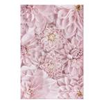 Wandbild Flowers in the Morning Leinwand - Pink - 60 x 90 cm