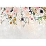 Vlies-fotobehang Spring Flowers premium vlies - grijs - Breedte: 200 cm