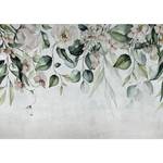 Papier peint intissé Mint Garden Papier peint en intissé premium - Multicolore - Largeur : 450 cm
