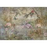 Papier peint intissé Wild Fauna & Flora Papier peint en intissé premium - Multicolore - Largeur : 250 cm