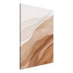 Wandbild Falling Fog Leinwand - Beige - 80 x 120 cm