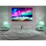 Afbeelding Wonderful Aurora canvas - meerdere kleuren - 120 x 80 cm