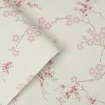 Papier peint intissé Oriental Blossom Intissé - Rose