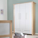 Kleiderschrank Matilda Grau - Holzwerkstoff - 136 x 190 x 53 cm