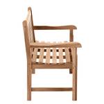 Banc de jardin San Antonio Teck - Naturel - Largeur : 120 cm