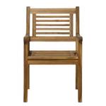 Fauteuil de jardin Stockholm Acacia - Naturel