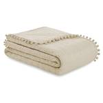 Couvre-lit Ladore Polyester - Beige - 170 x 210 cm