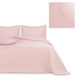 Couvre-lit Ladore Polyester - Rose clair - 200 x 220 cm