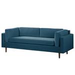 Sofa Sesame (3-Sitzer) Samt Vaia: Marineblau