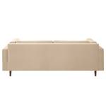 Sofa Sesame (3-Sitzer) Samt Vaia: Creme