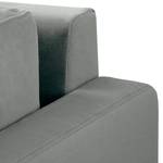 Sofa Sesame (3-Sitzer) Samt Vaia: Grau