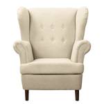 Oorfauteuil Skog Bouclé Stof Nola: Beige