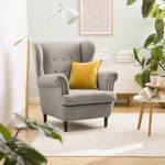 Fauteuil bergère Skog Tissu Bouclé Nola: Gris clair