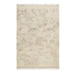 Tapis en laine Vermont Laine vierge / Coton - Beige / Marron - 200 x 290 cm