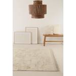 Tapis en laine Vermont Laine vierge / Coton - Beige / Marron - 200 x 290 cm