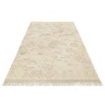 Tapis en laine Vermont Laine vierge / Coton - Beige / Marron - 200 x 290 cm