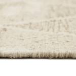 Tapis en laine Vermont Laine vierge / Coton - Beige / Marron - 200 x 290 cm