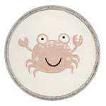 Kinderteppich Crab Polypropylen - Beige / Rosa