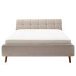 Gestoffeerd bed Mila II Beige - 160 x 200cm