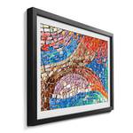 Ingelijste afbeelding Colorful Mosaic sparrenhout/acrylglas