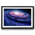 Ingelijste afbeelding Spiral Galaxy sparrenhout/acrylglas